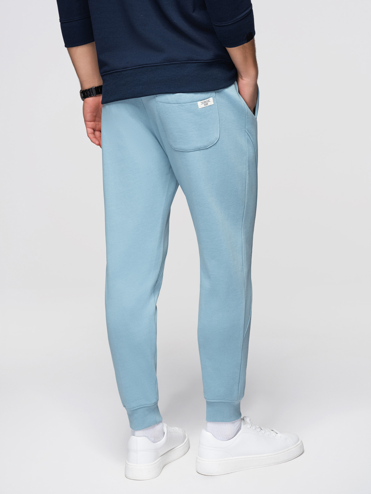 Ombre pánske BASIC modré tepláky