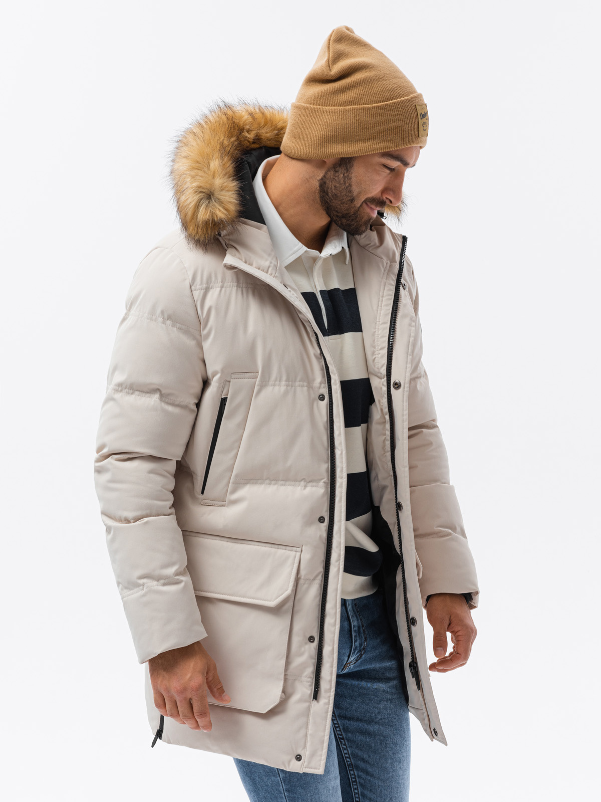 Pánska bunda Ombre Winter