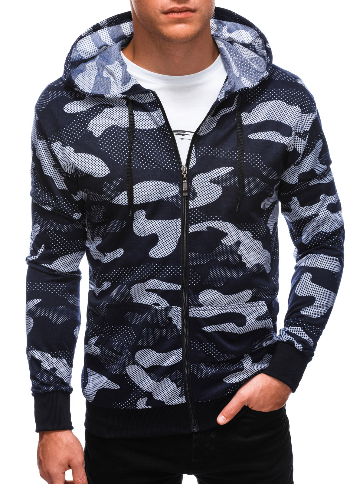 Herren-Sweatshirt Edoti Camo