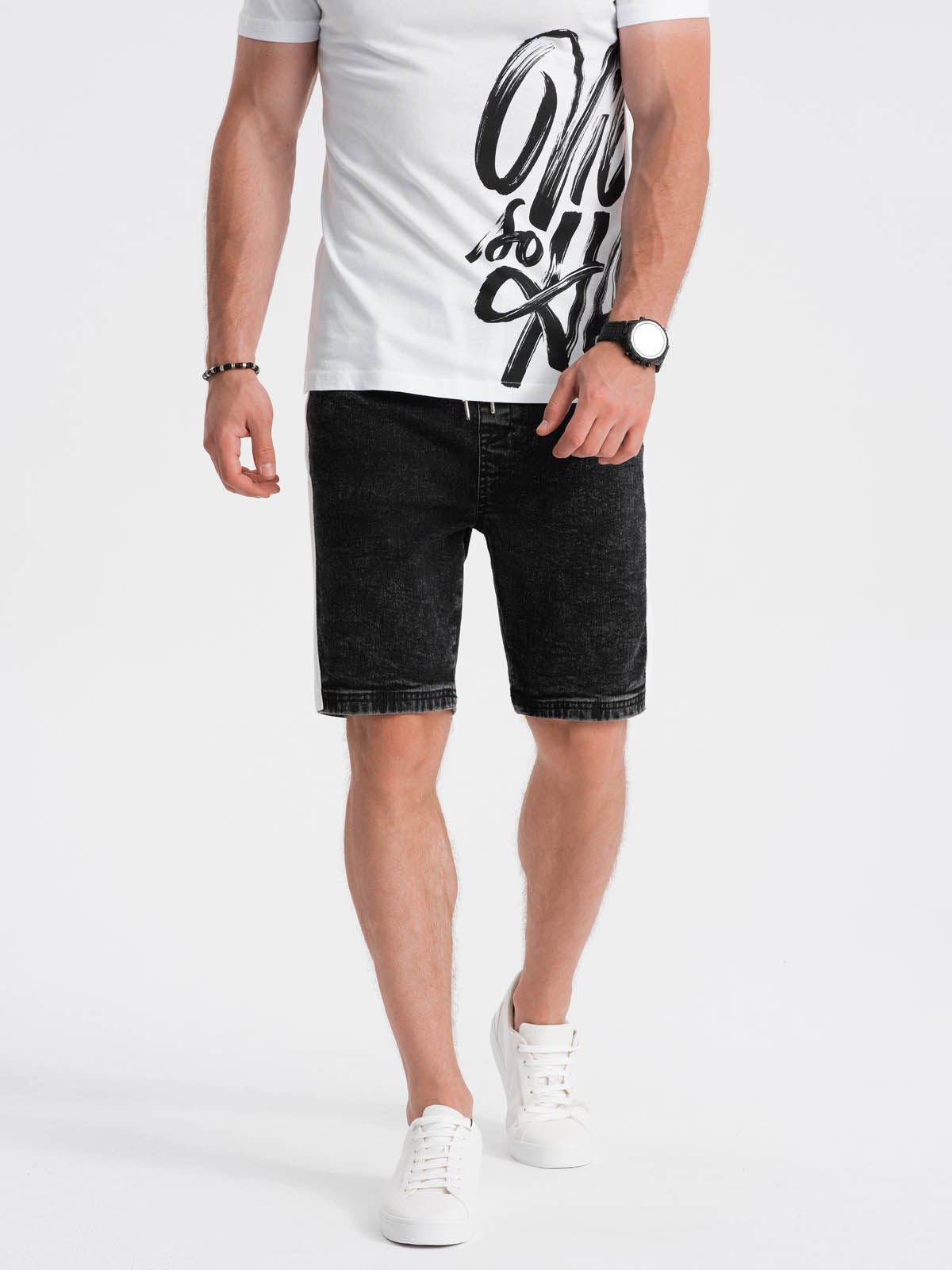 Ombre Men&#039;s denim shorts