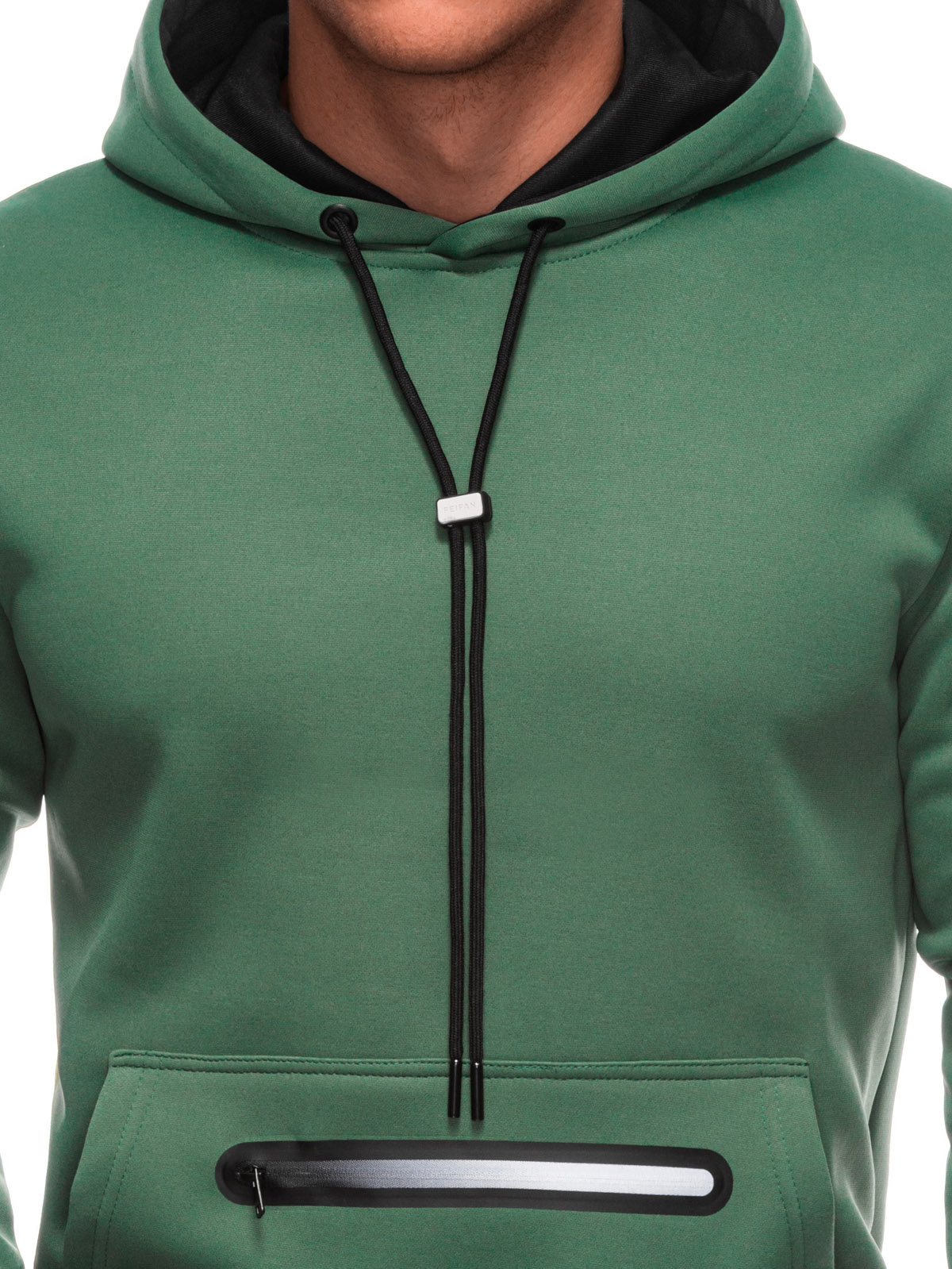 Edoti Men's zip-up sweatshirt