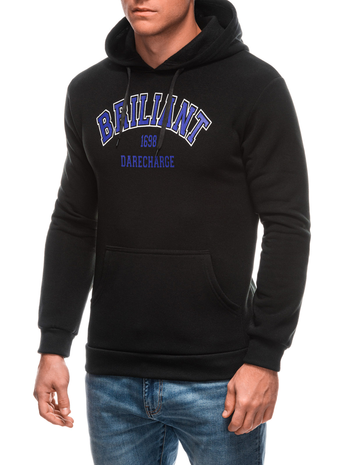 Edoti Mens hooded sweatshirt