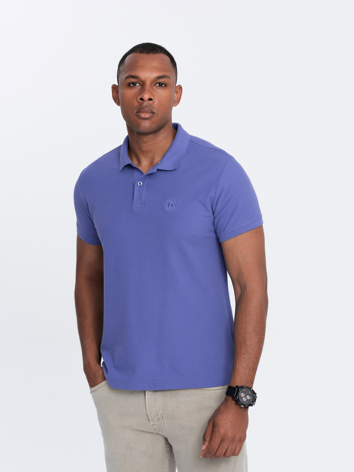 Tricou polo barbati Ombre
