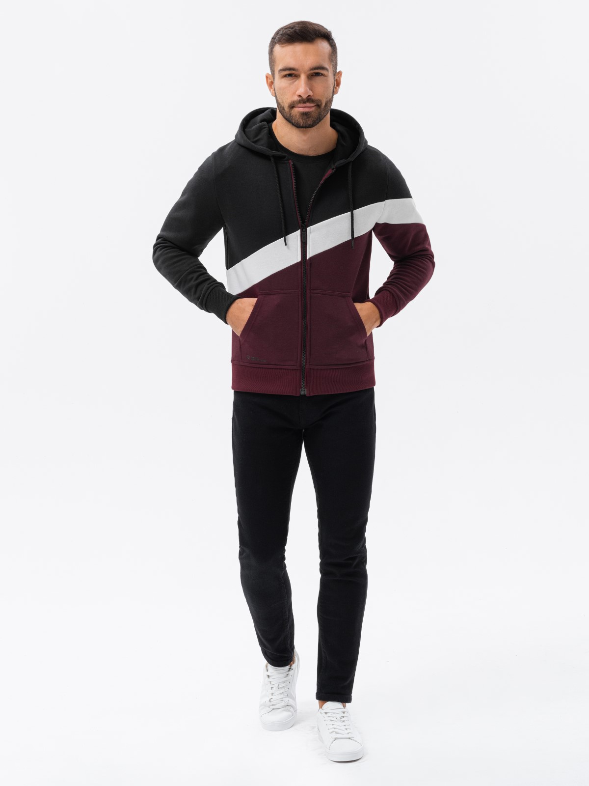 Ombre Men's hooded sweatshirt