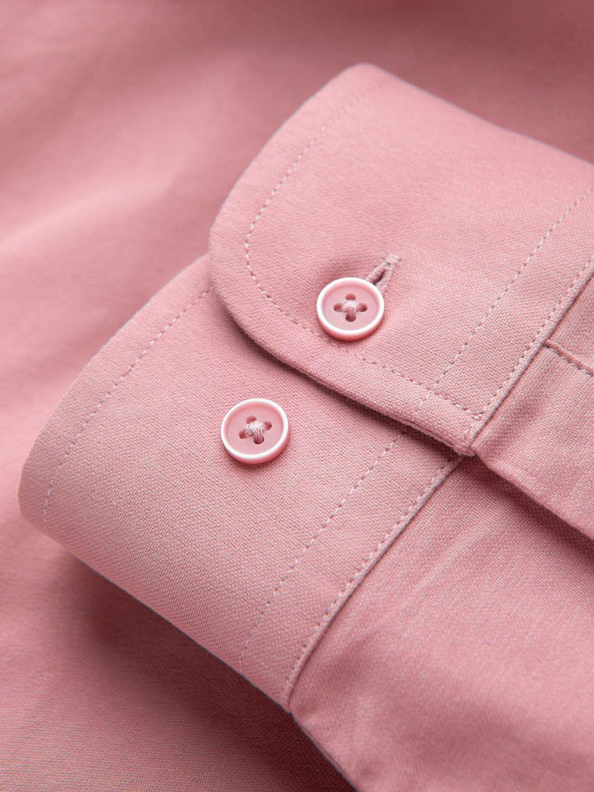 Ombre Men's REGULAR FIT cotton shirt with pocket - pink