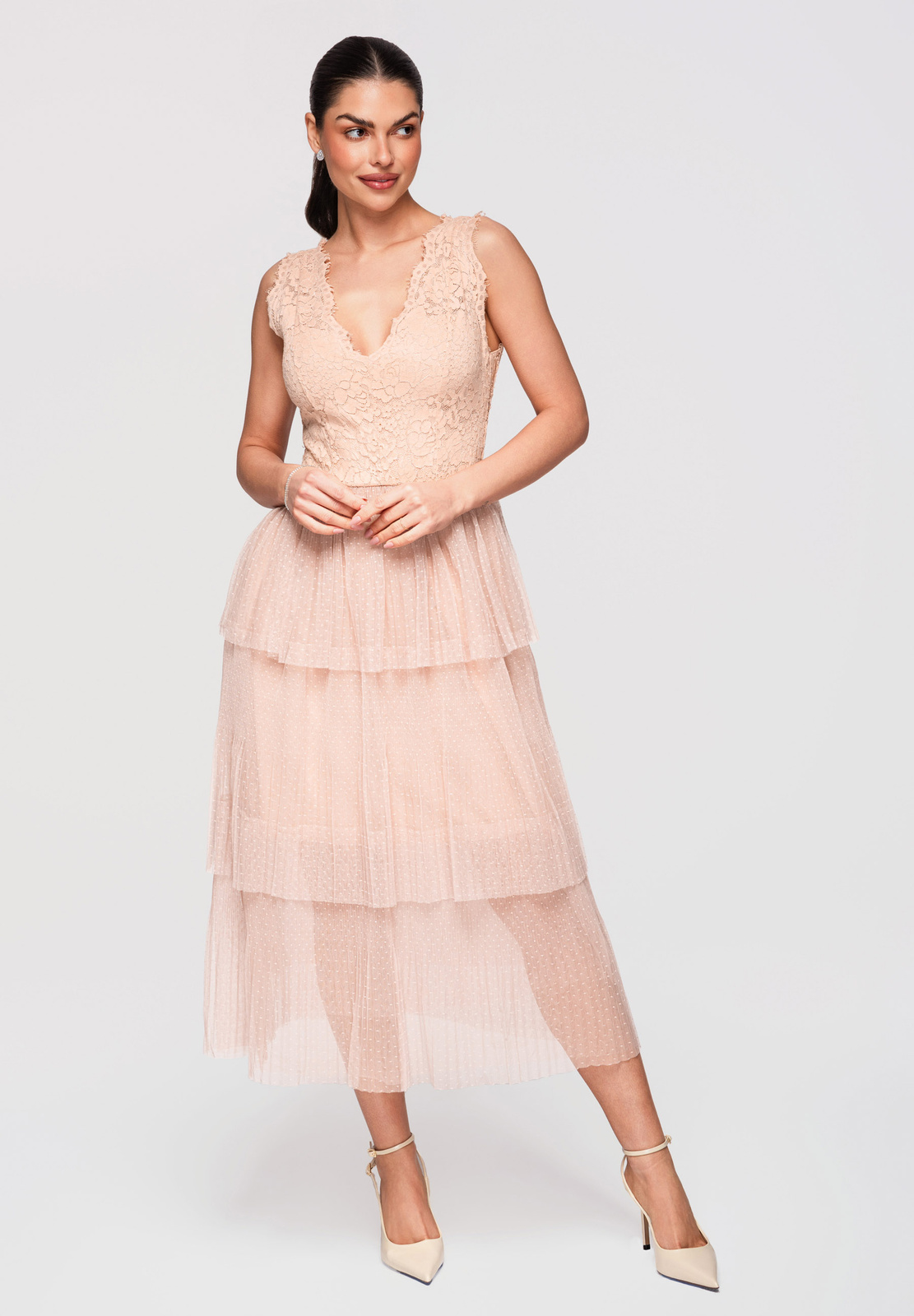 Edoti: pentru femei rochie cu material premium