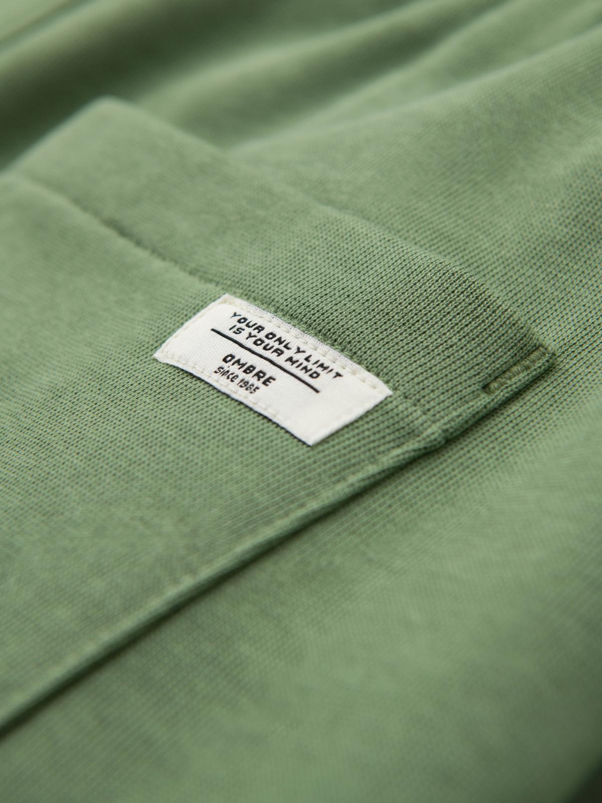 Ombre Men's sweatpants with unlined leg - green