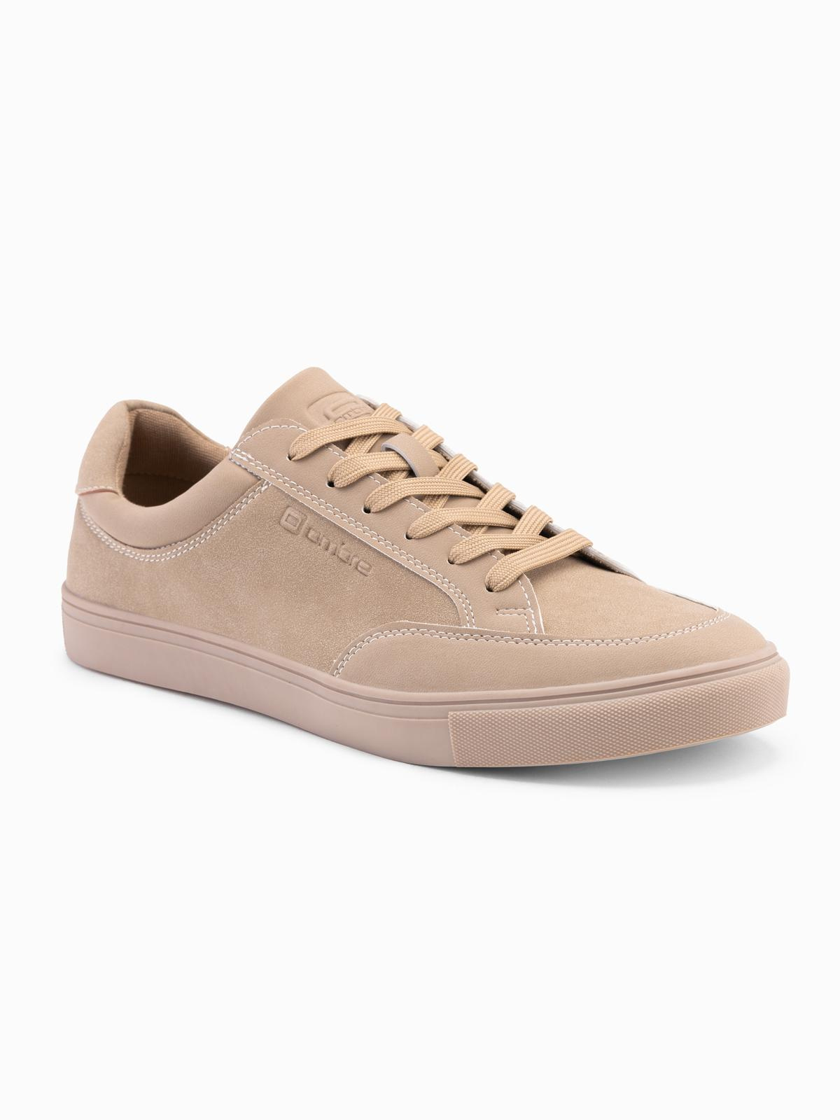 Ombre Monochrome men&#039;s streetwear style shoes - sand