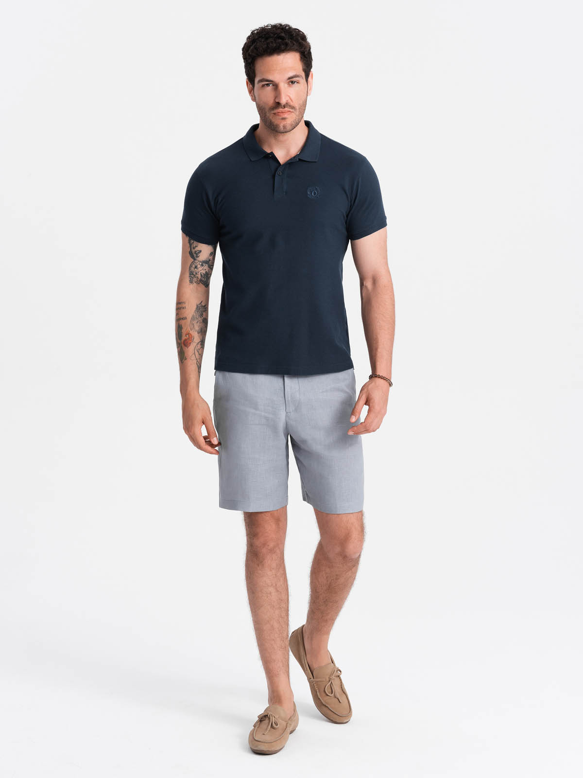 Tricou polo barbati Ombre
