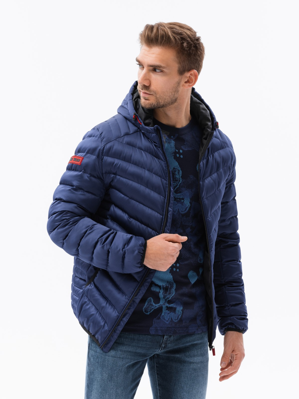 Herren Jacke Ombre