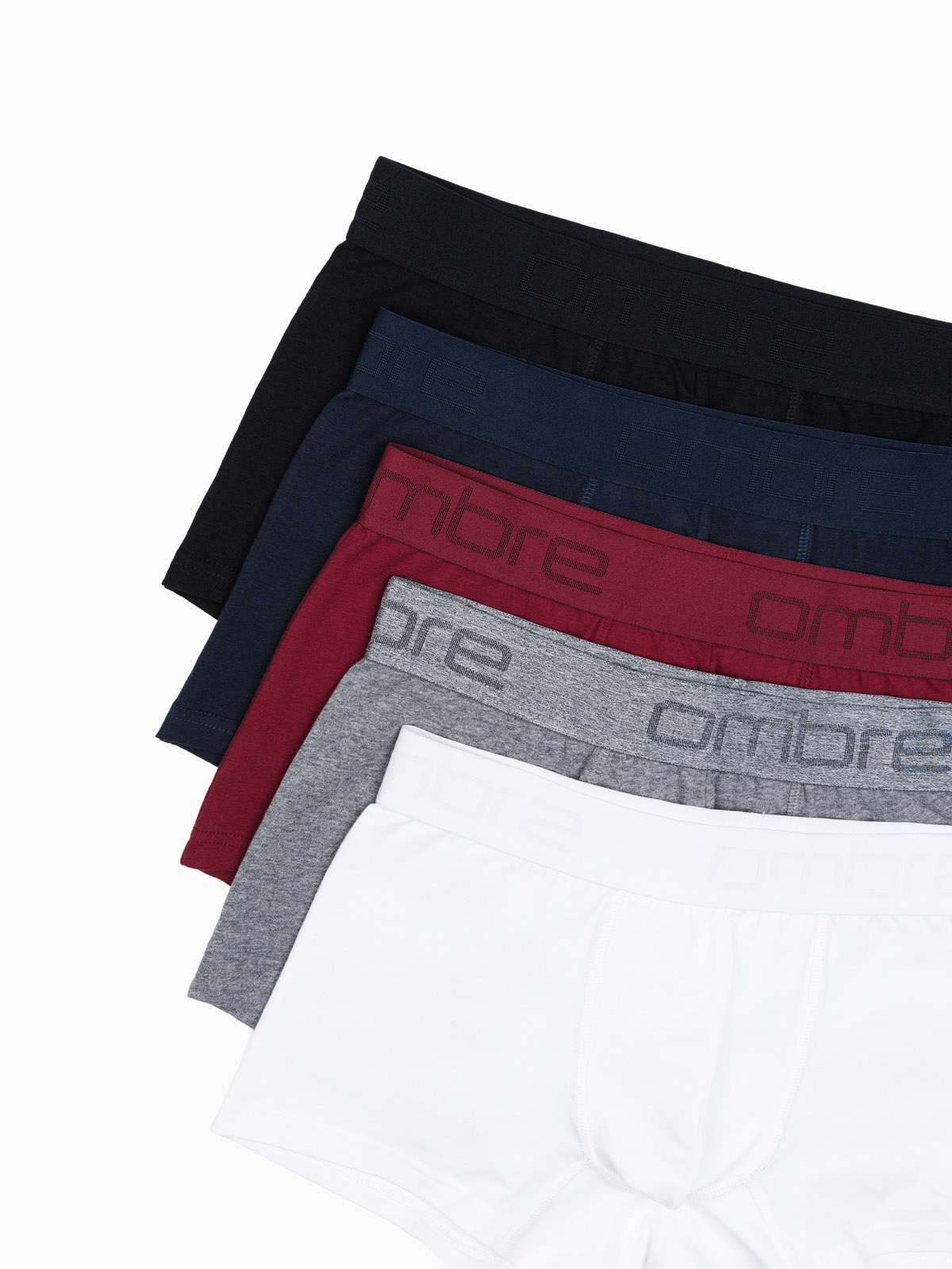 Herren Boxershorts Ombre 5 Pack