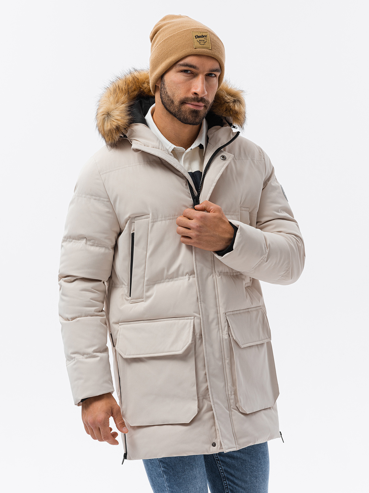 Pánska bunda Ombre Winter