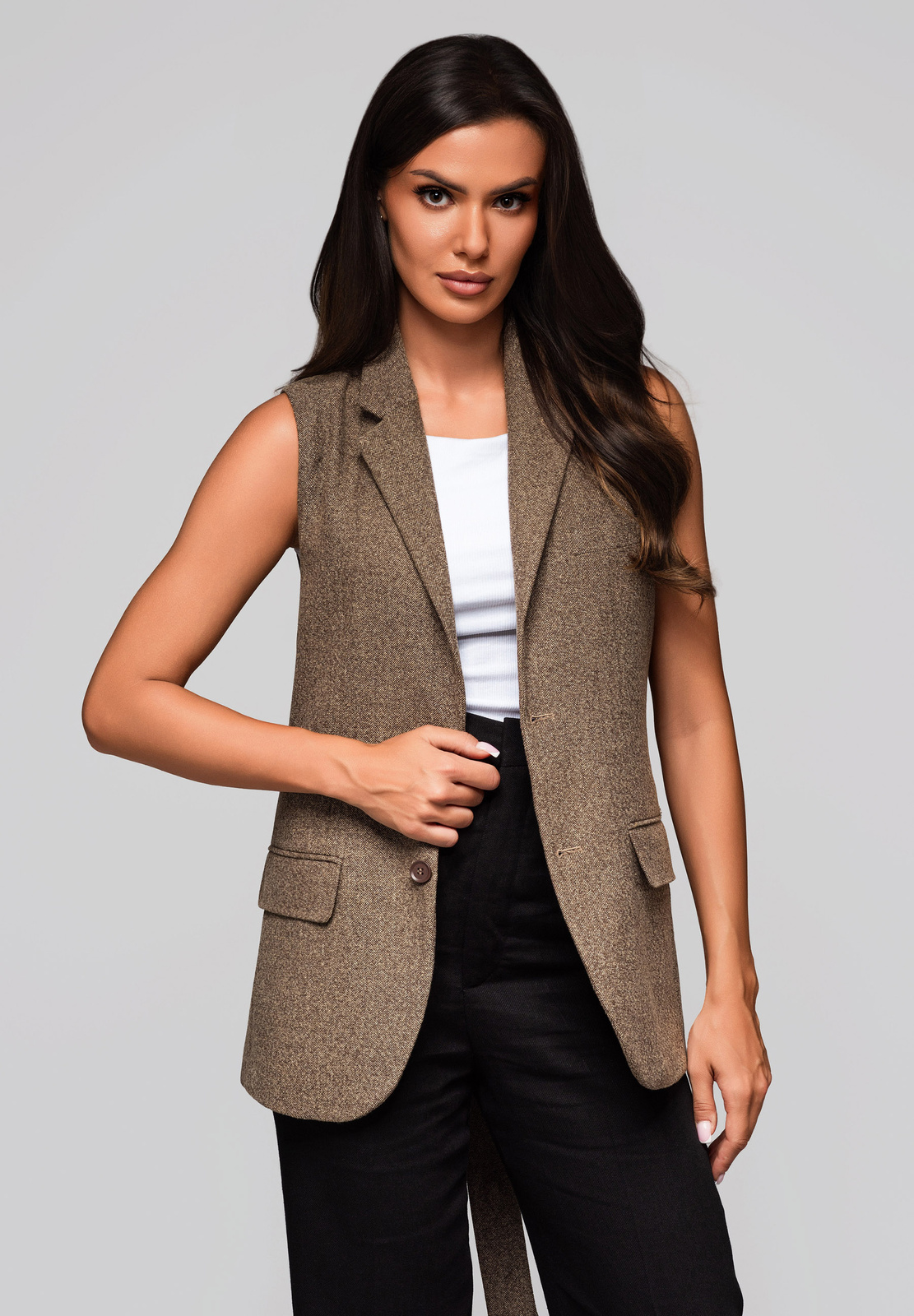 Edoti Women's vest LW-BLZV-0102