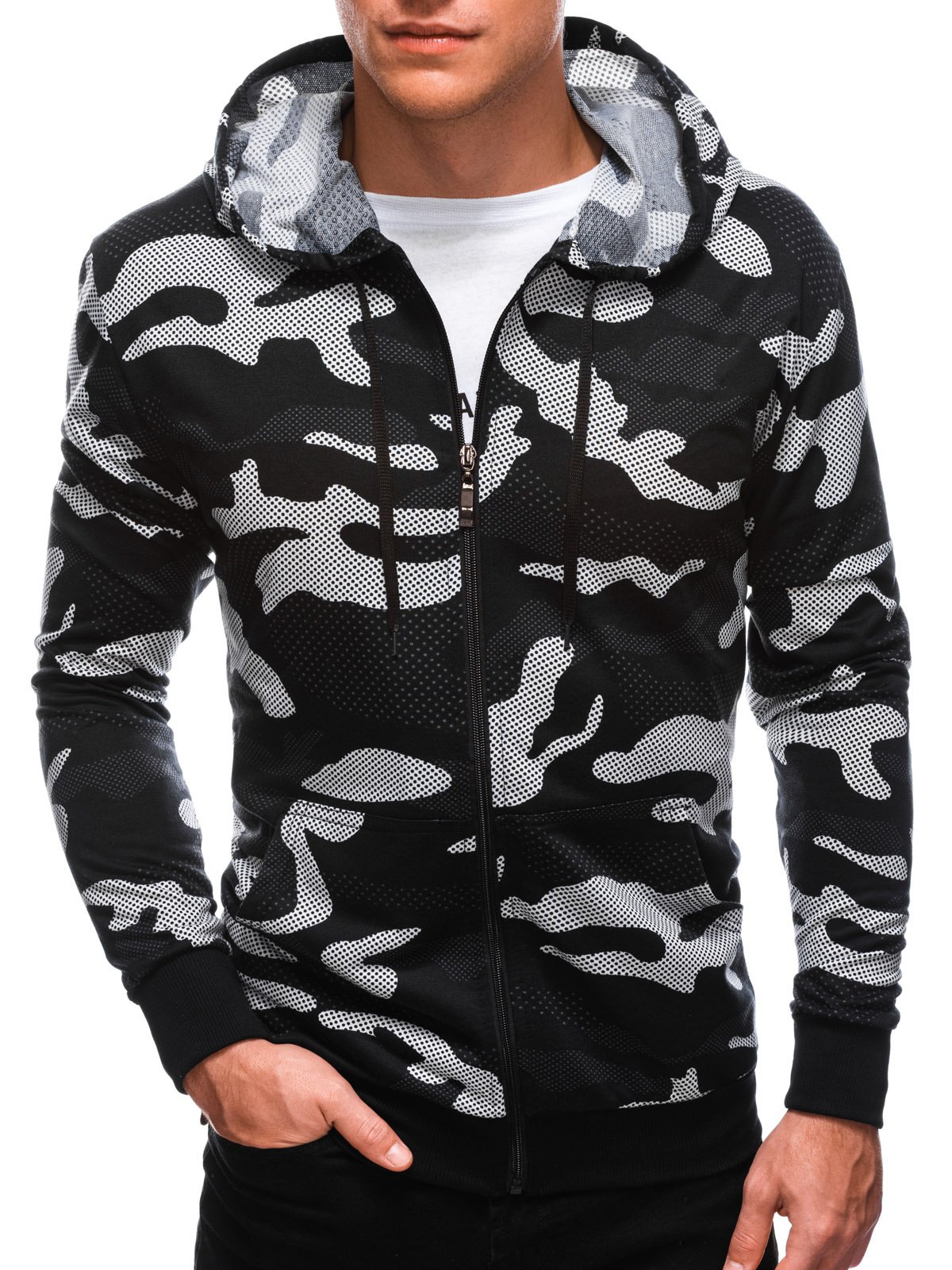 Herren-Sweatshirt Edoti Camo