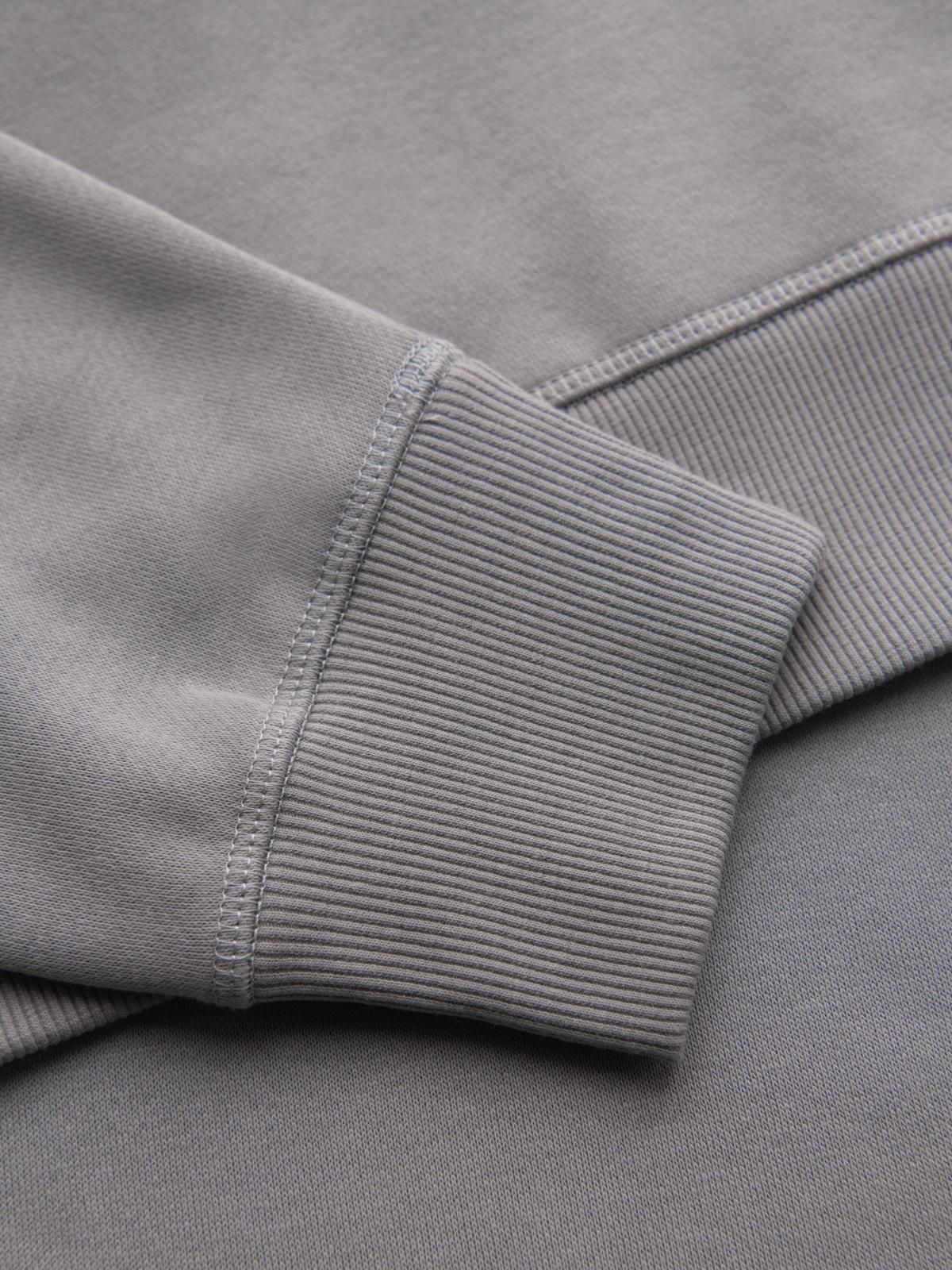 Ombre Men's classic round neck sweatshirt - grey