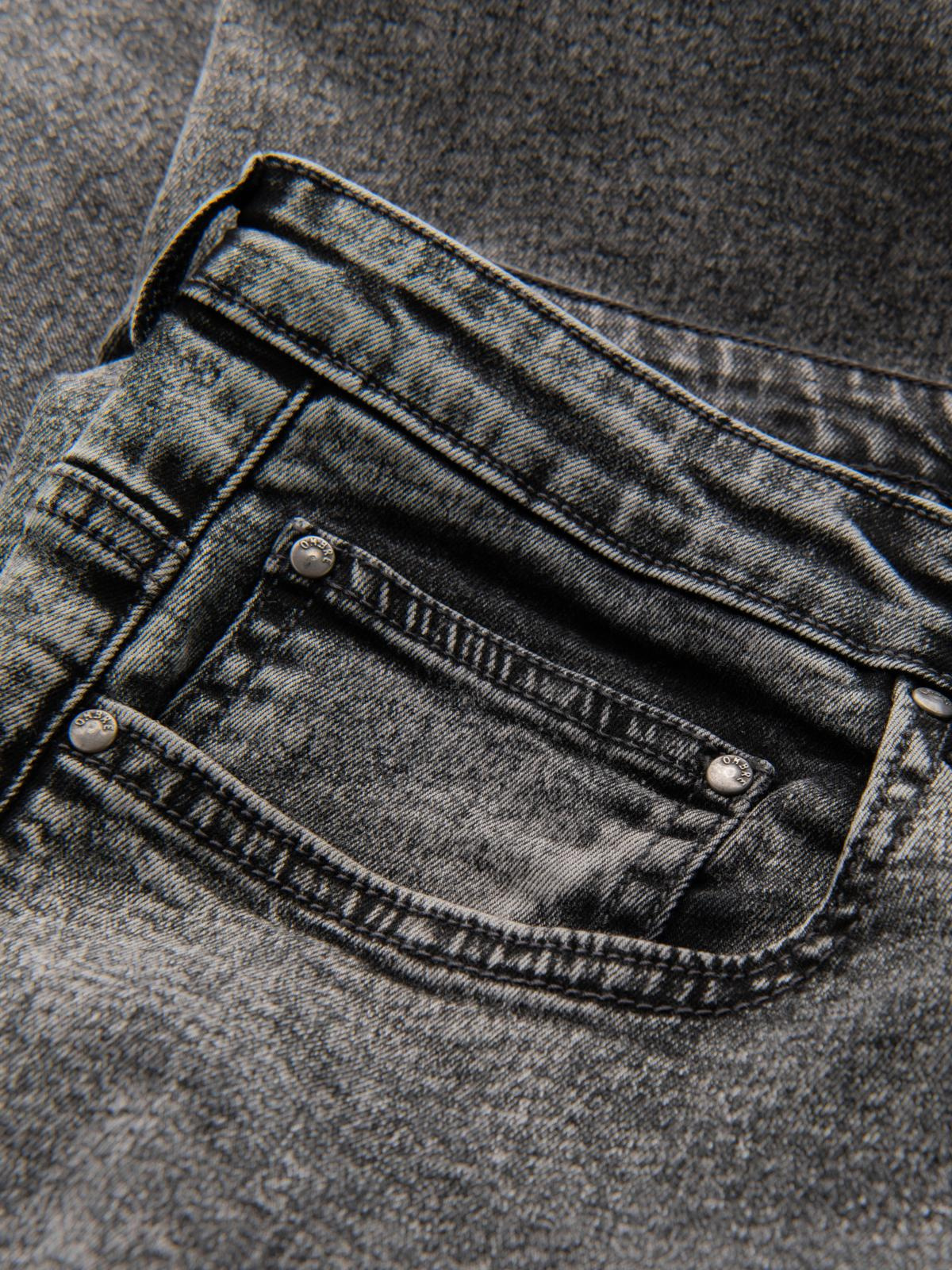 Ombre Men&#039;s classic washed REGULAR FIT jeans - gray