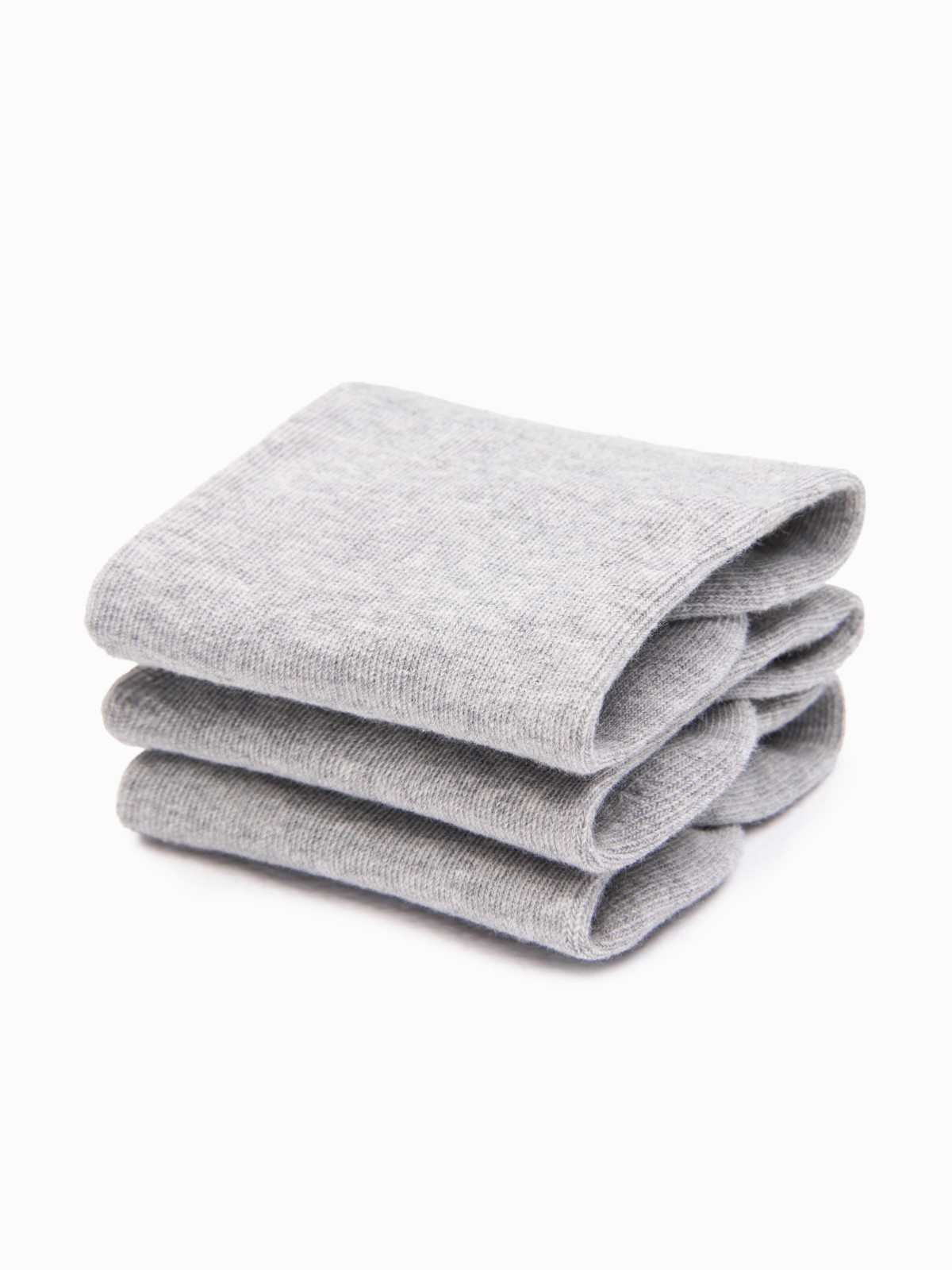 Ombre Men&#039;s foot socks 3-pack - grey melange