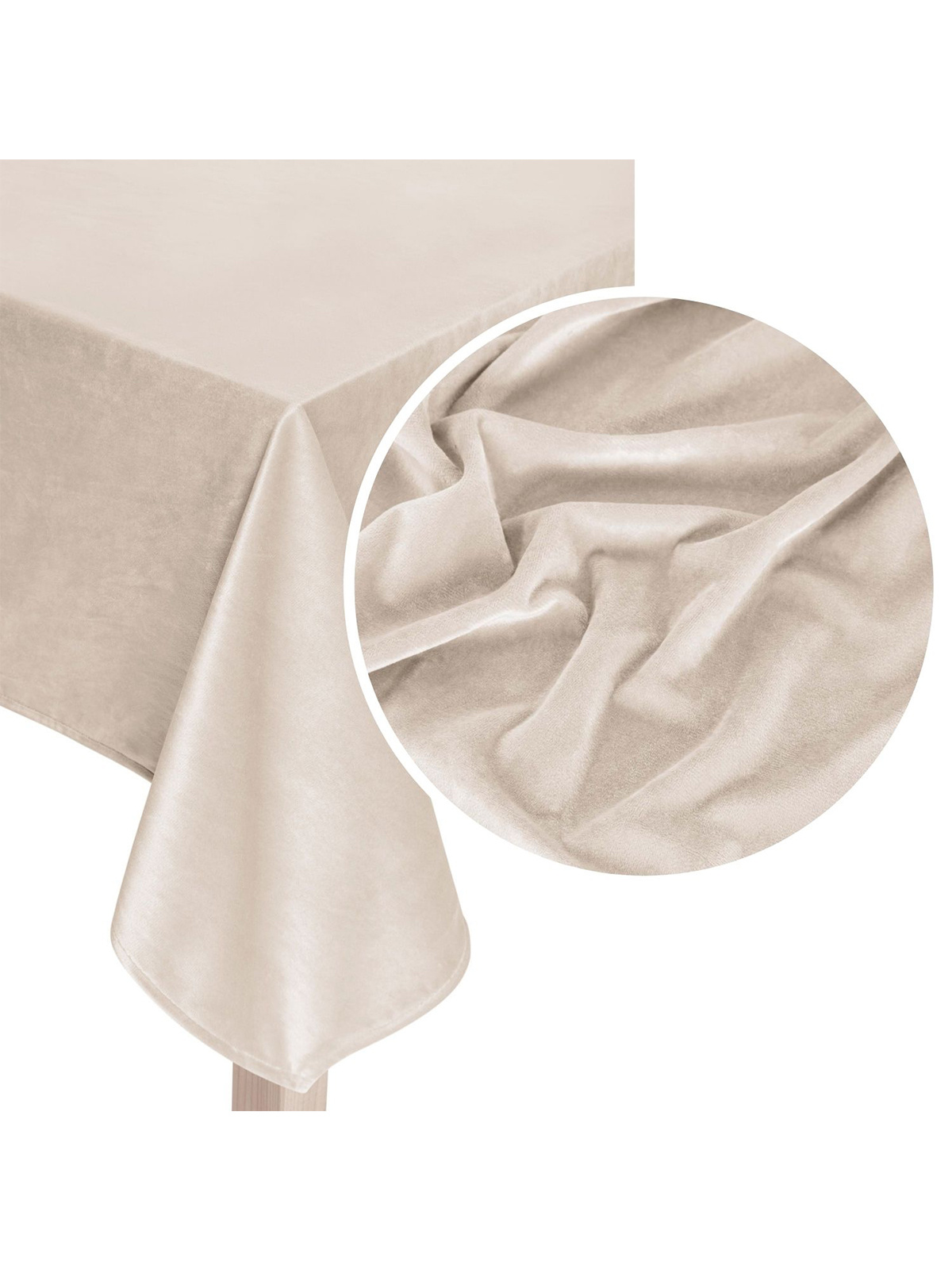 Edoti Velor Tablecloth Soft A559