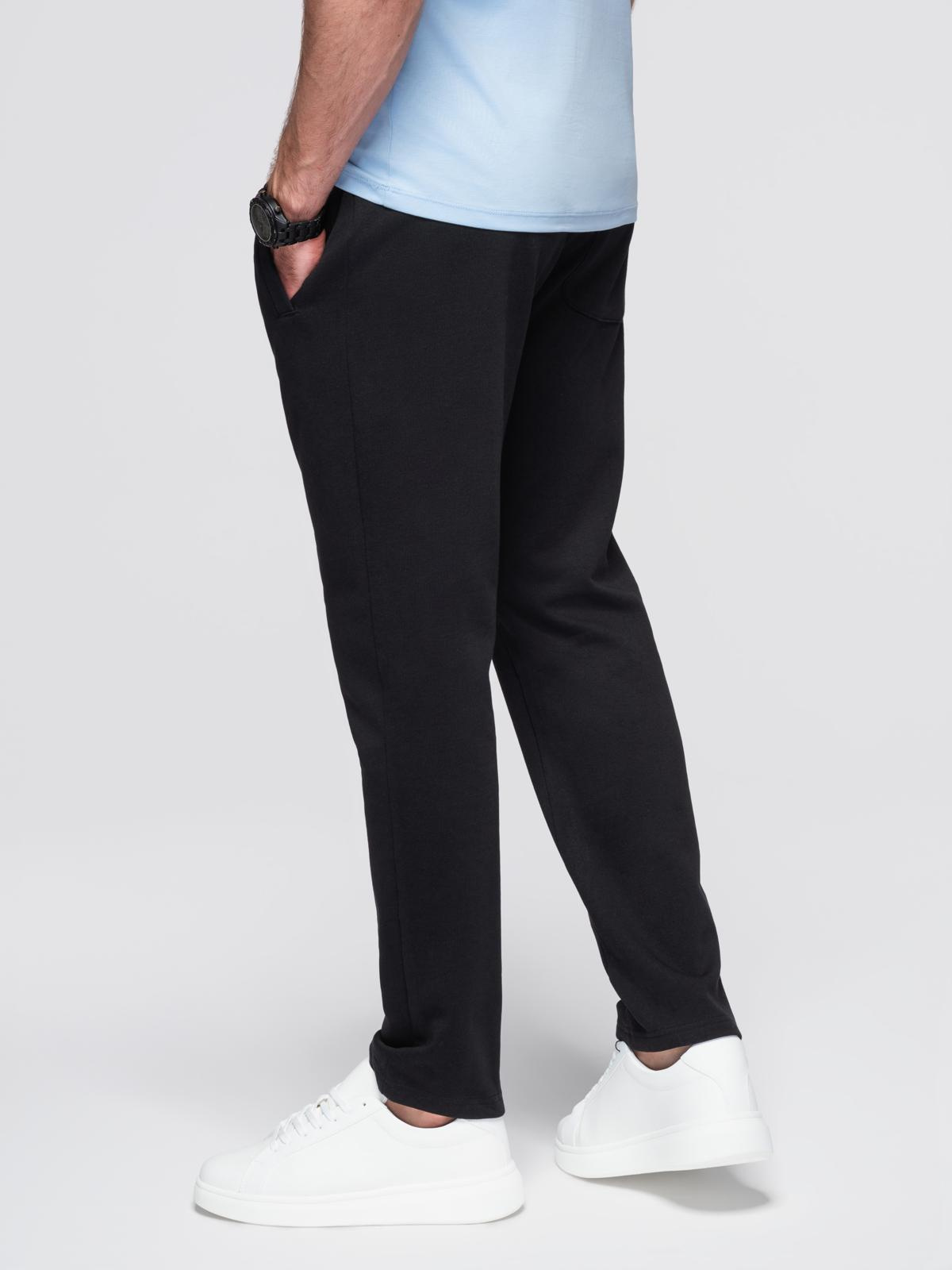 Ombre Men&#039;s sweatpants with unlined leg - black