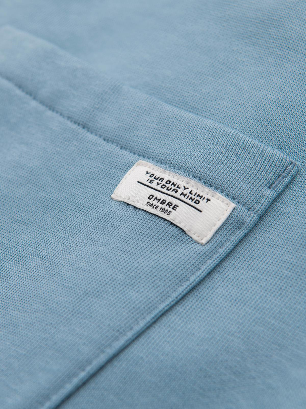 Ombre Men&#039;s sweatpants with unlined leg - light blue