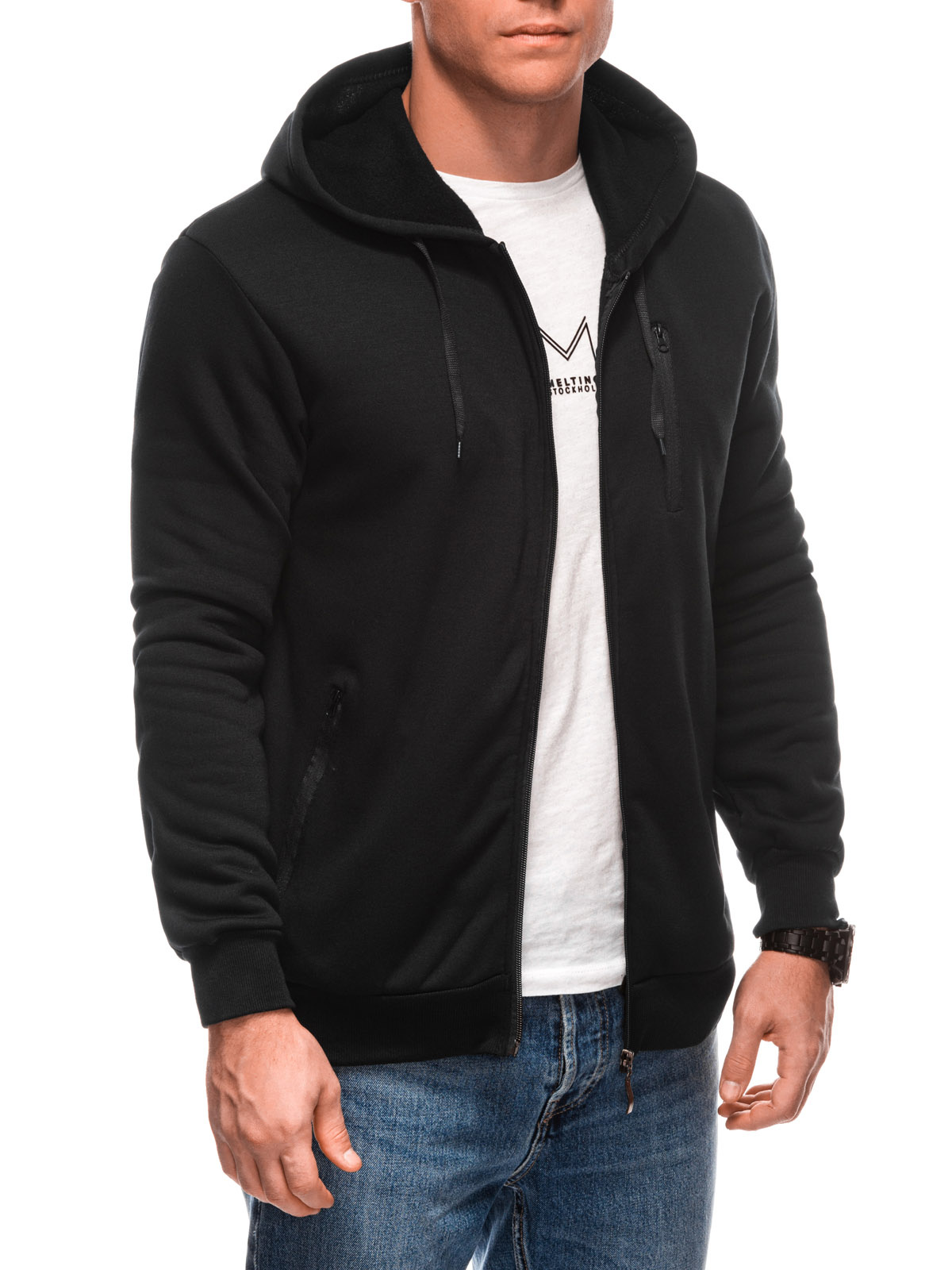 Edoti Men's hooded sweatshirt
