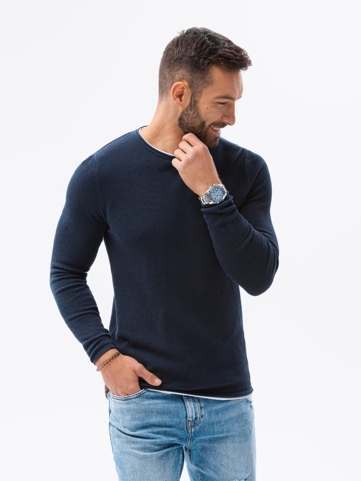 Pulover barbati, Ombre