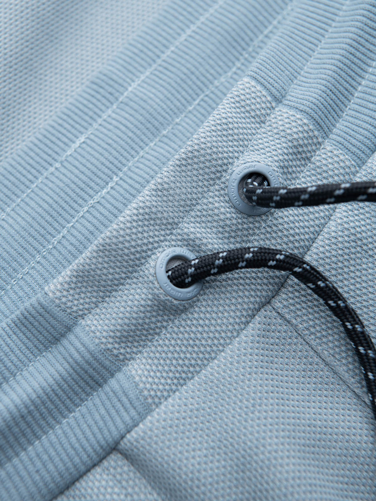 Ombre Men&#039;s structured knit sweatpants - light blue