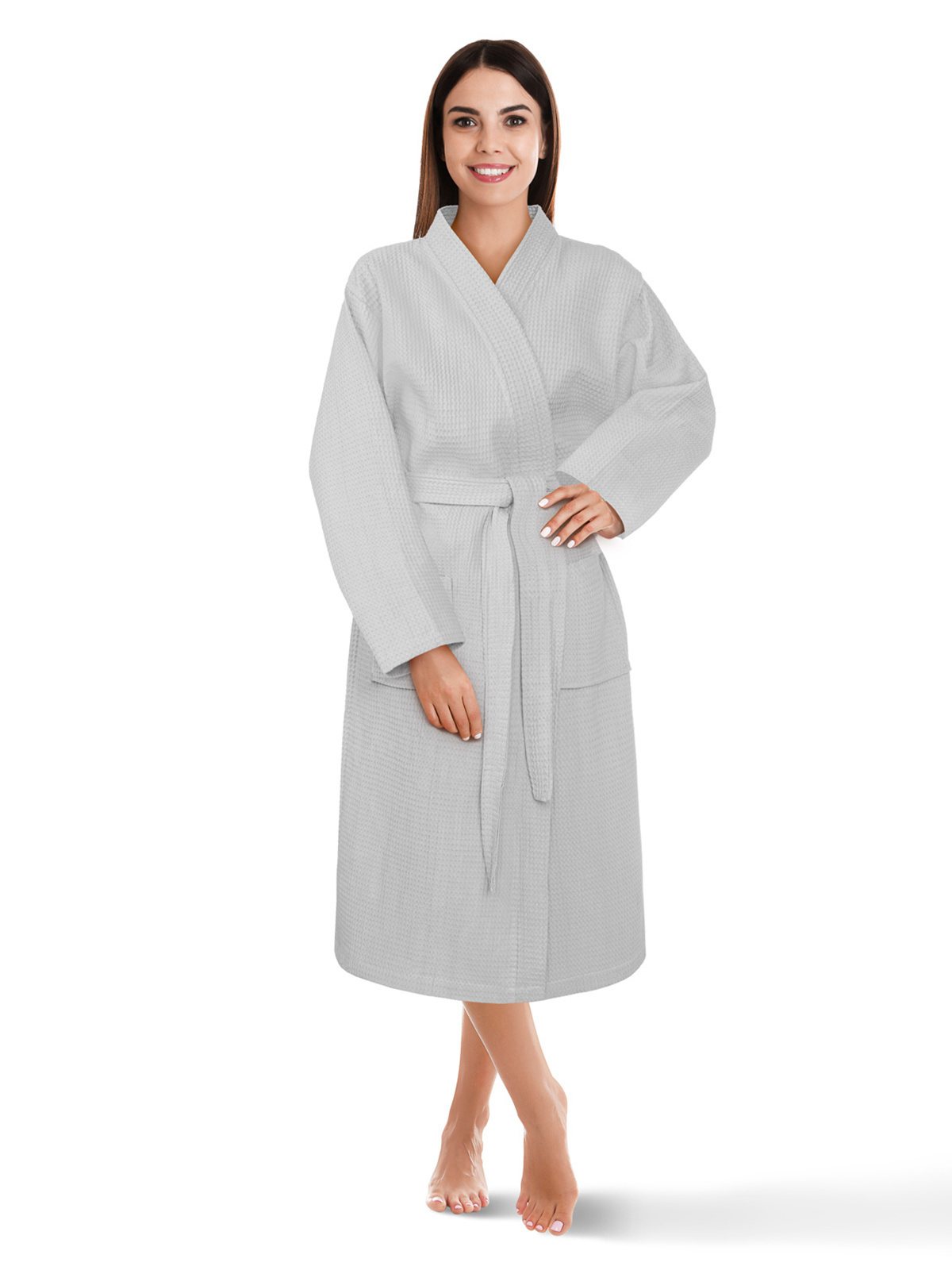 Edoti Waffle bathrobe
