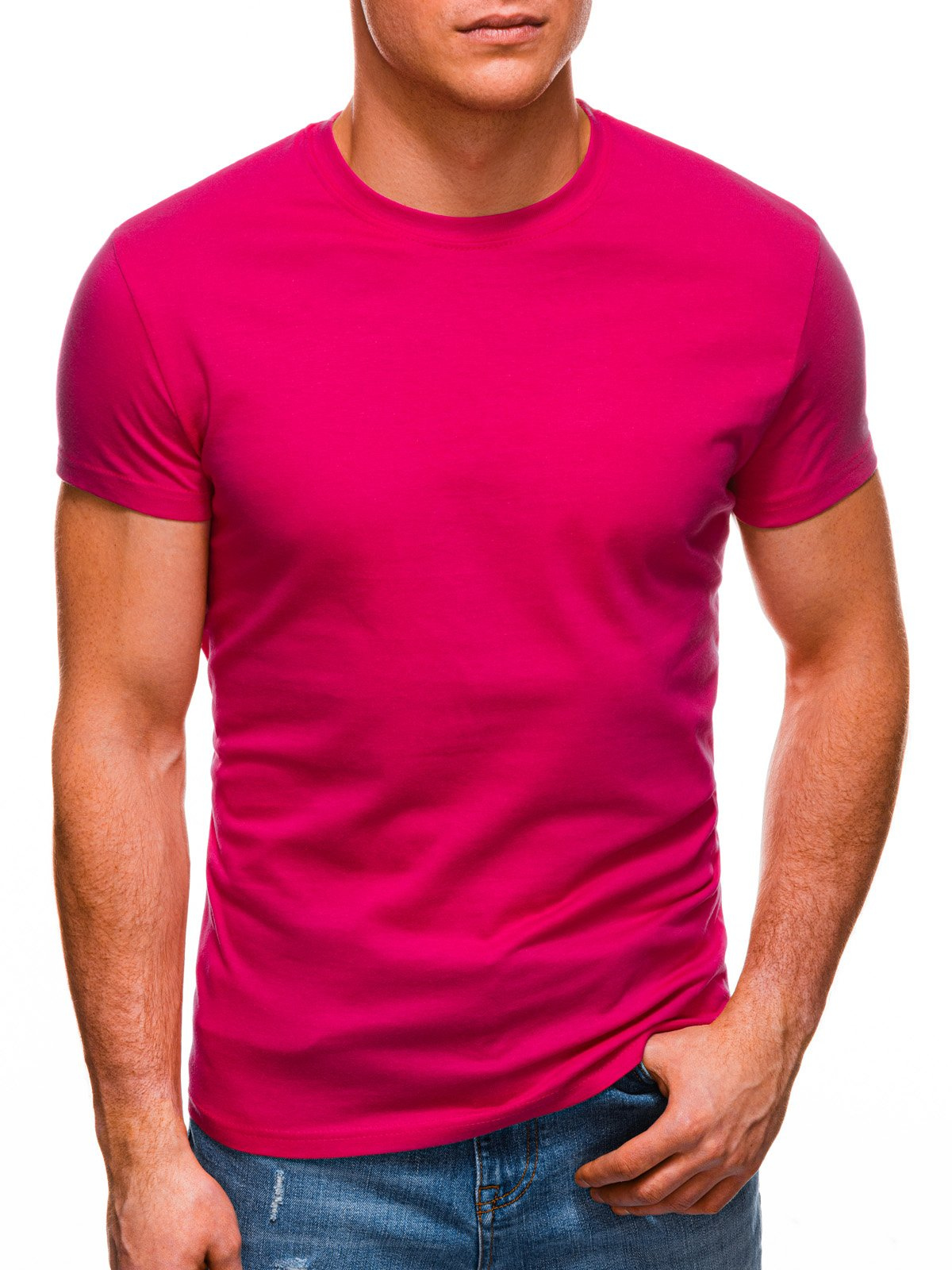 Edoti Men's Plain T-shirt