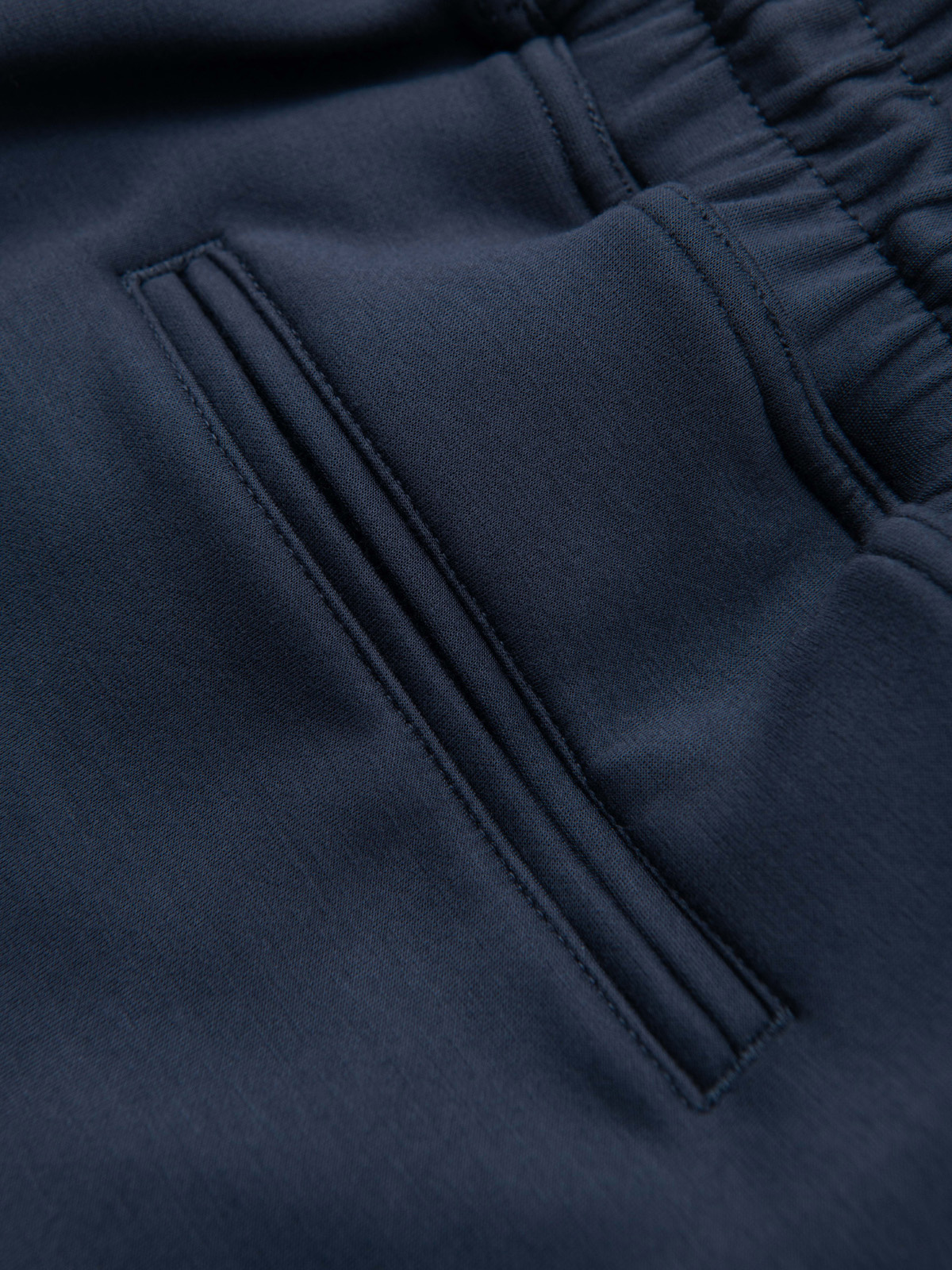 Ombre Pánske regular fit šortky - tmavomodré