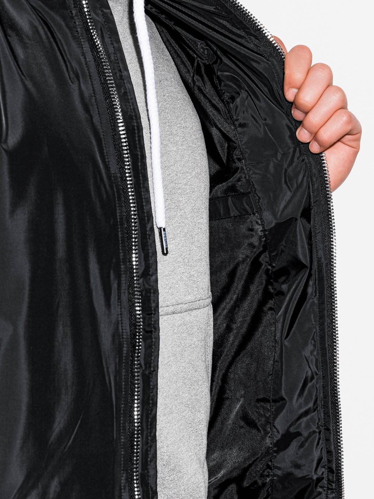 Geaca barbati, Ombre