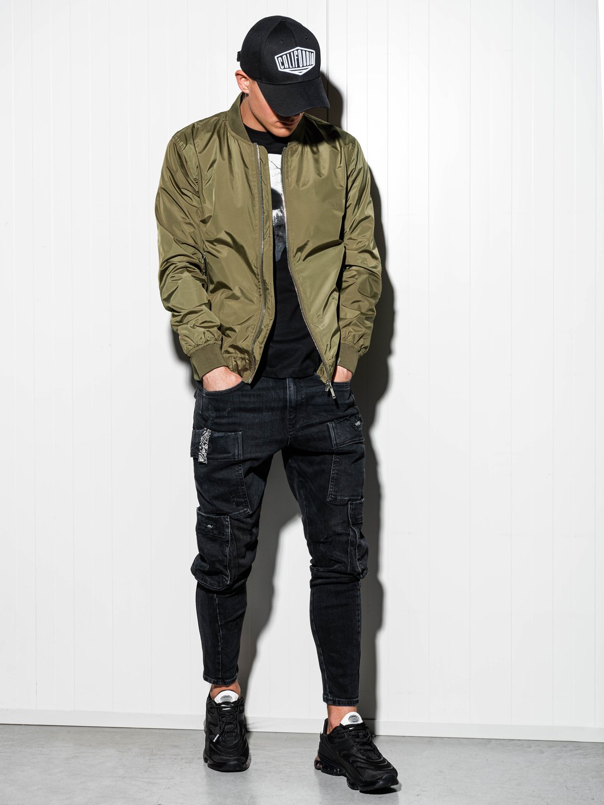 Geaca barbati, Ombre