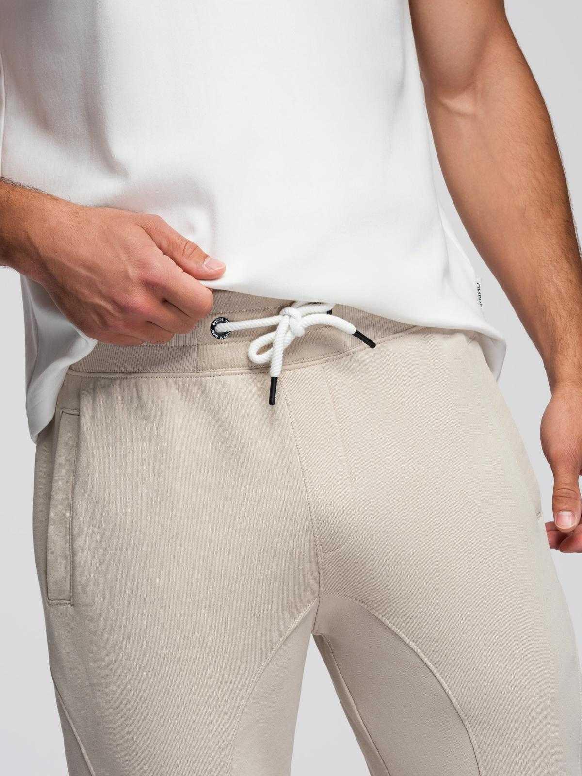 Ombre Men&#039;s jogger sweatpants - light beige