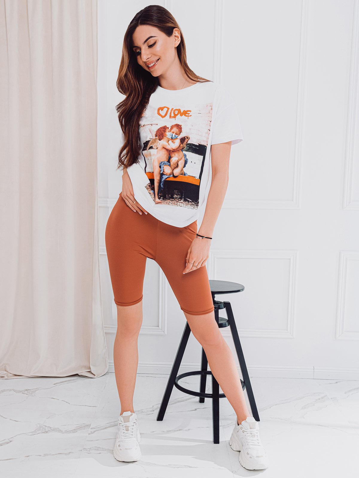 Pantaloni scurți Edoti pentru femei WLR003