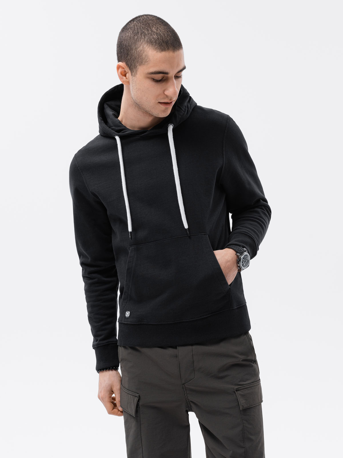 Herren Hoodie Ombre