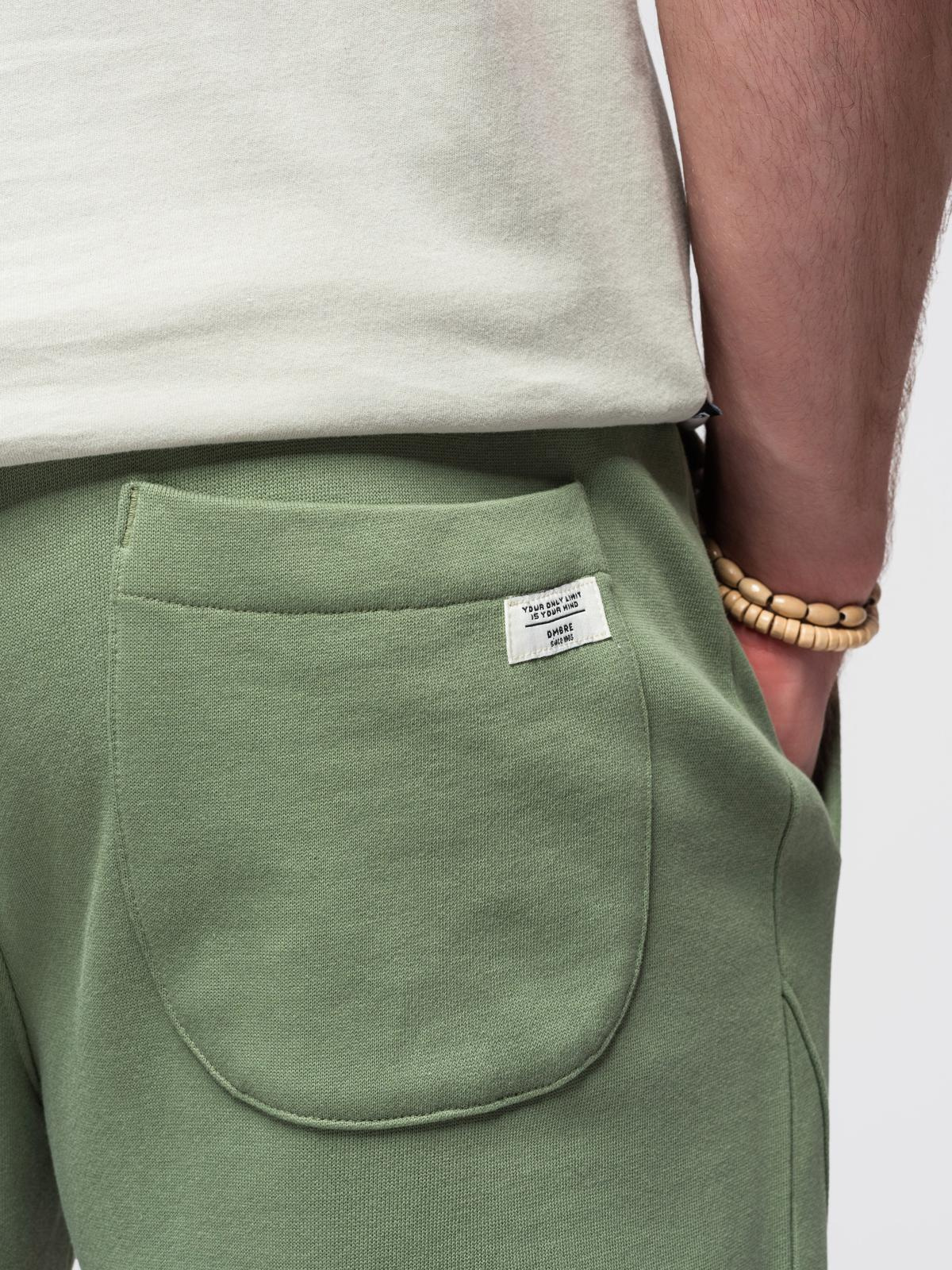 Ombre Men's jogger sweatpants - green