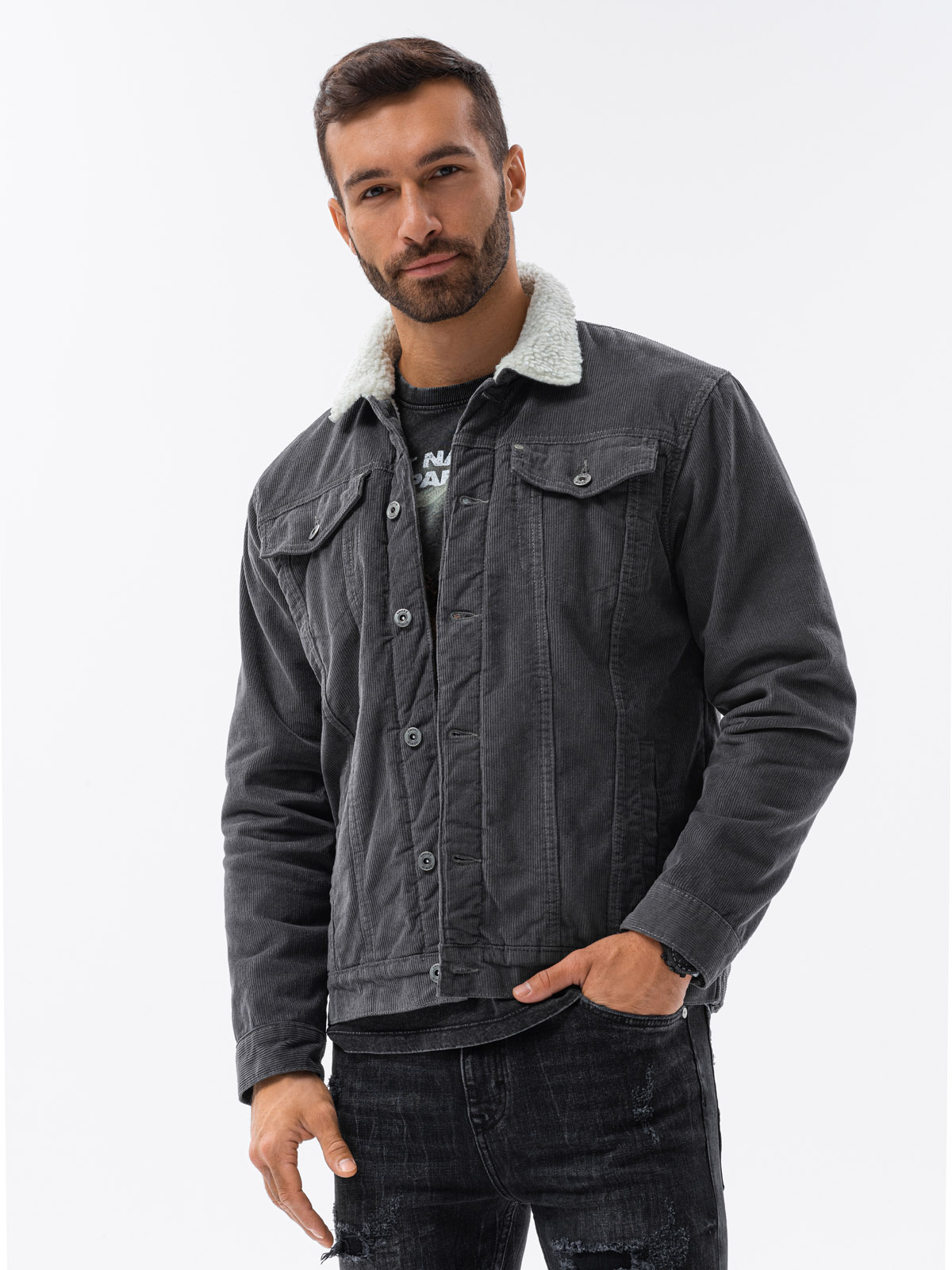 Ombre Men's mid-season jacket