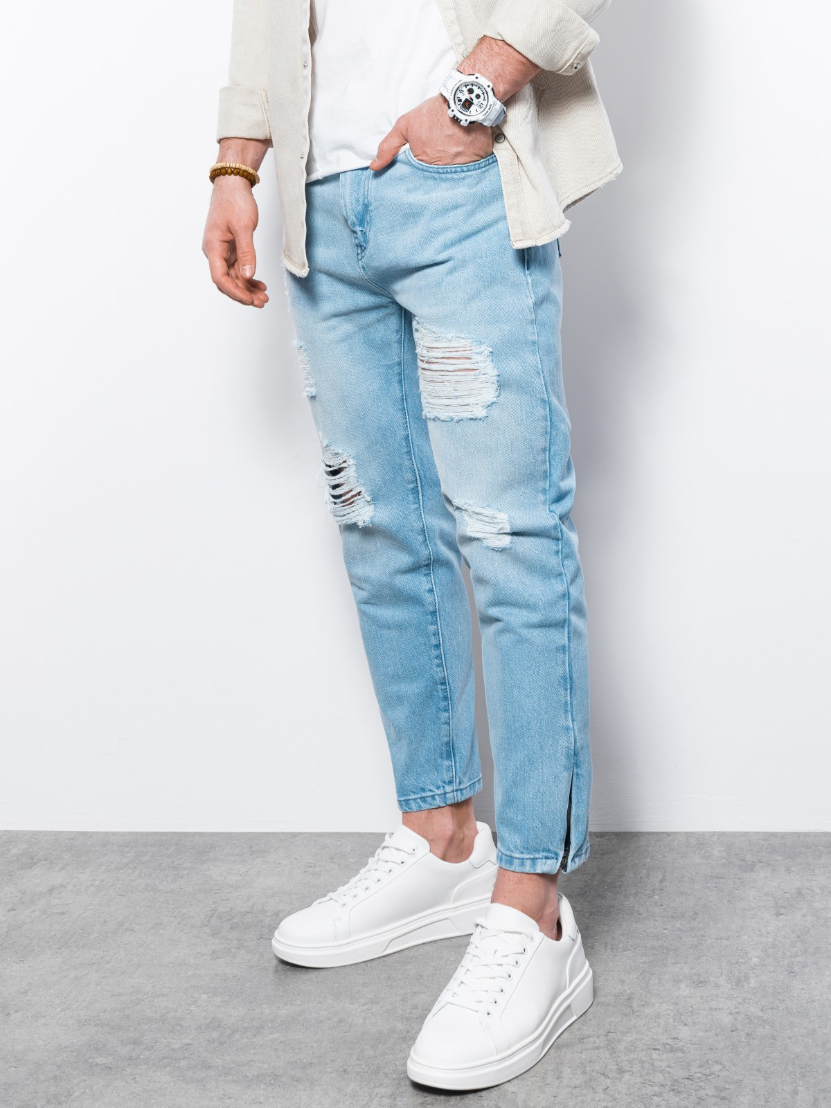 Herren Jeans Ombre