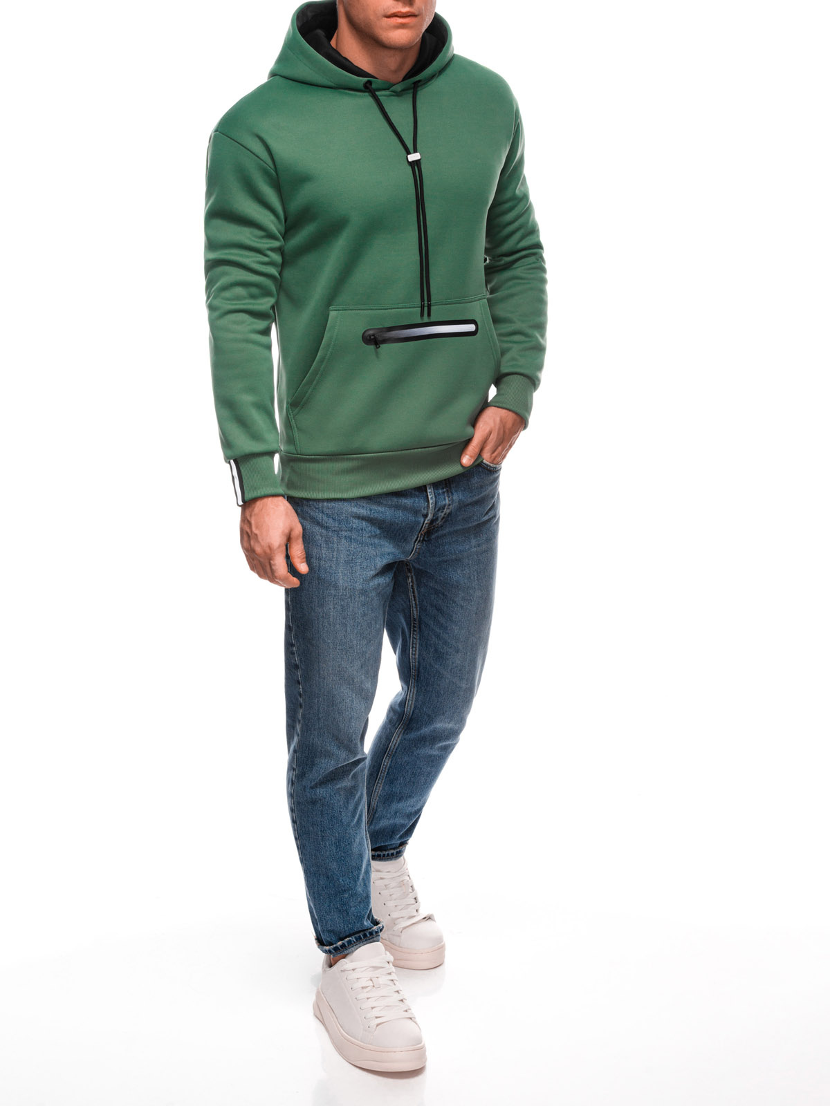 Edoti Men&#039;s zip-up sweatshirt