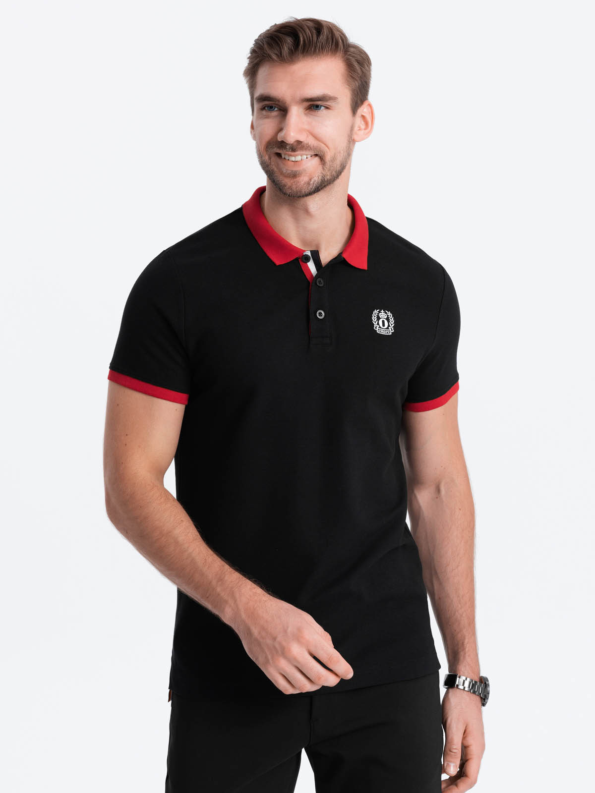 Men's polo shirt Ombre