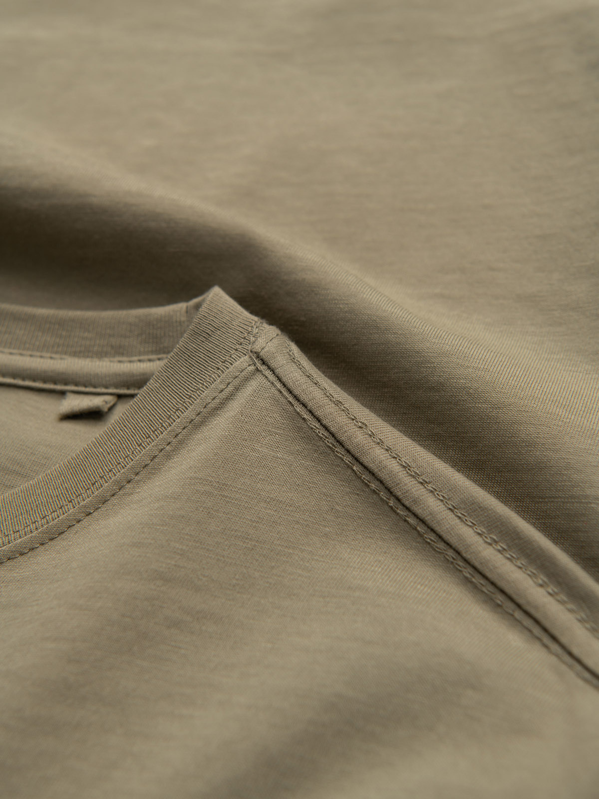 Ombre Men&#039;s map motif printed longsleeve - olive