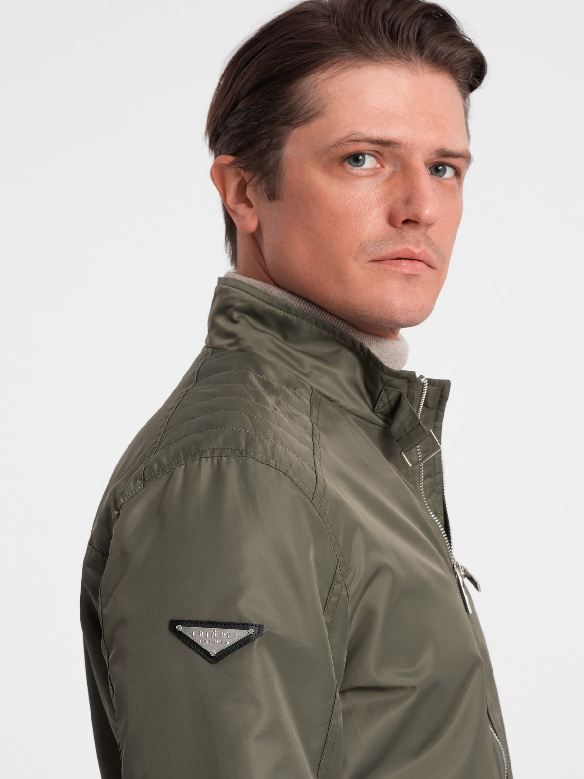 Ombre Men's biker jacket