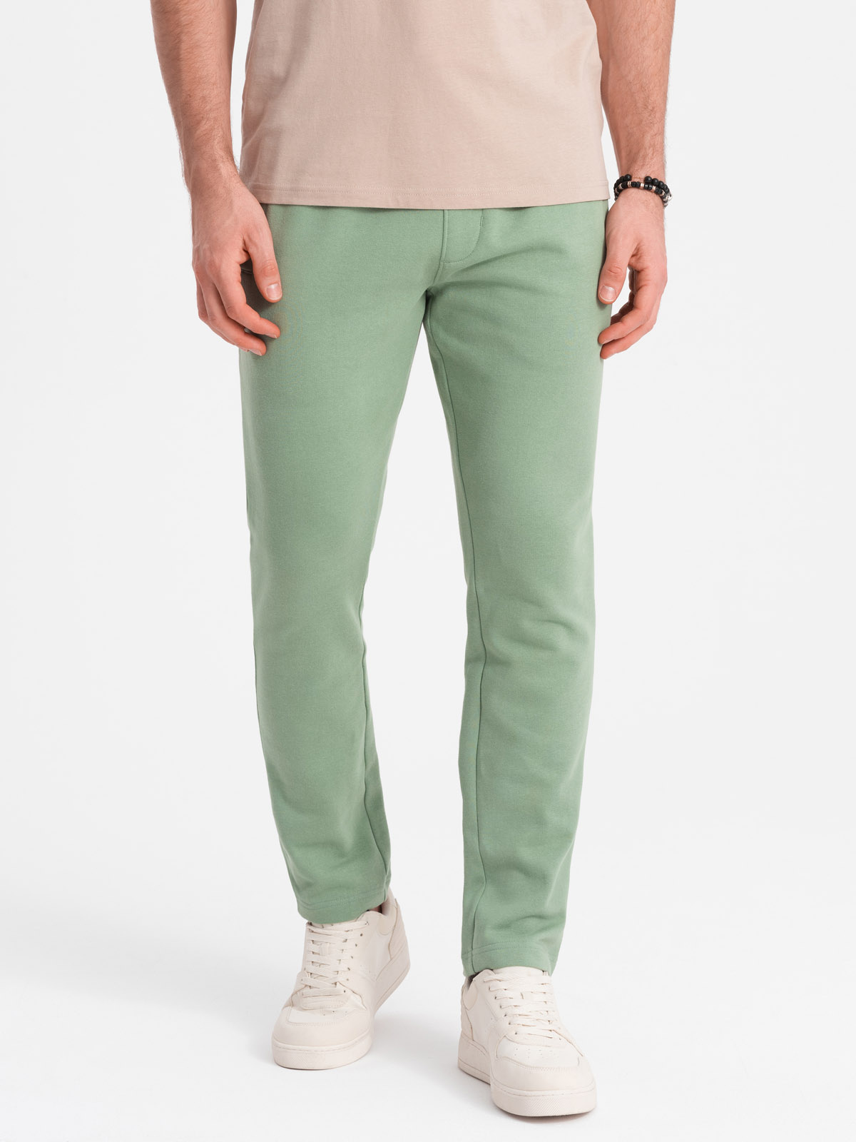 Ombre Men's Sweatpants With Unlined Leg - Green