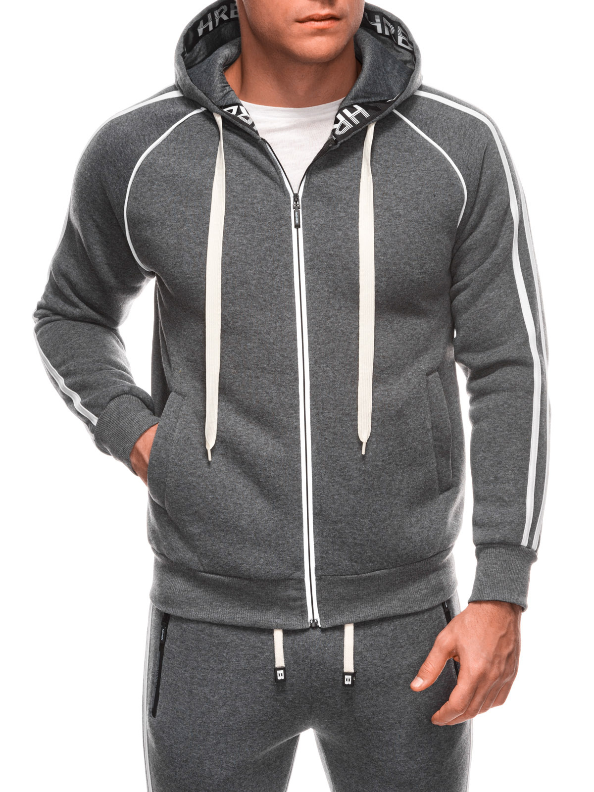 Edoti Men's sweatshirt + sweatpants set