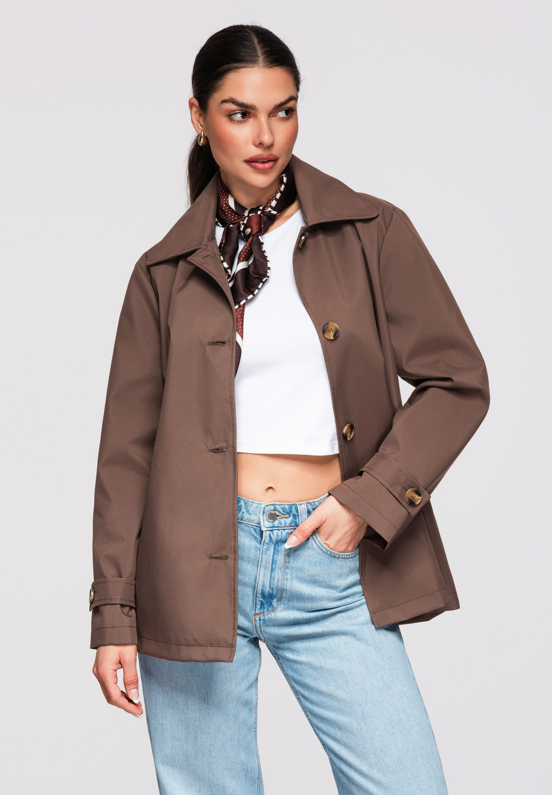 Дълго вълнено палто LARICA