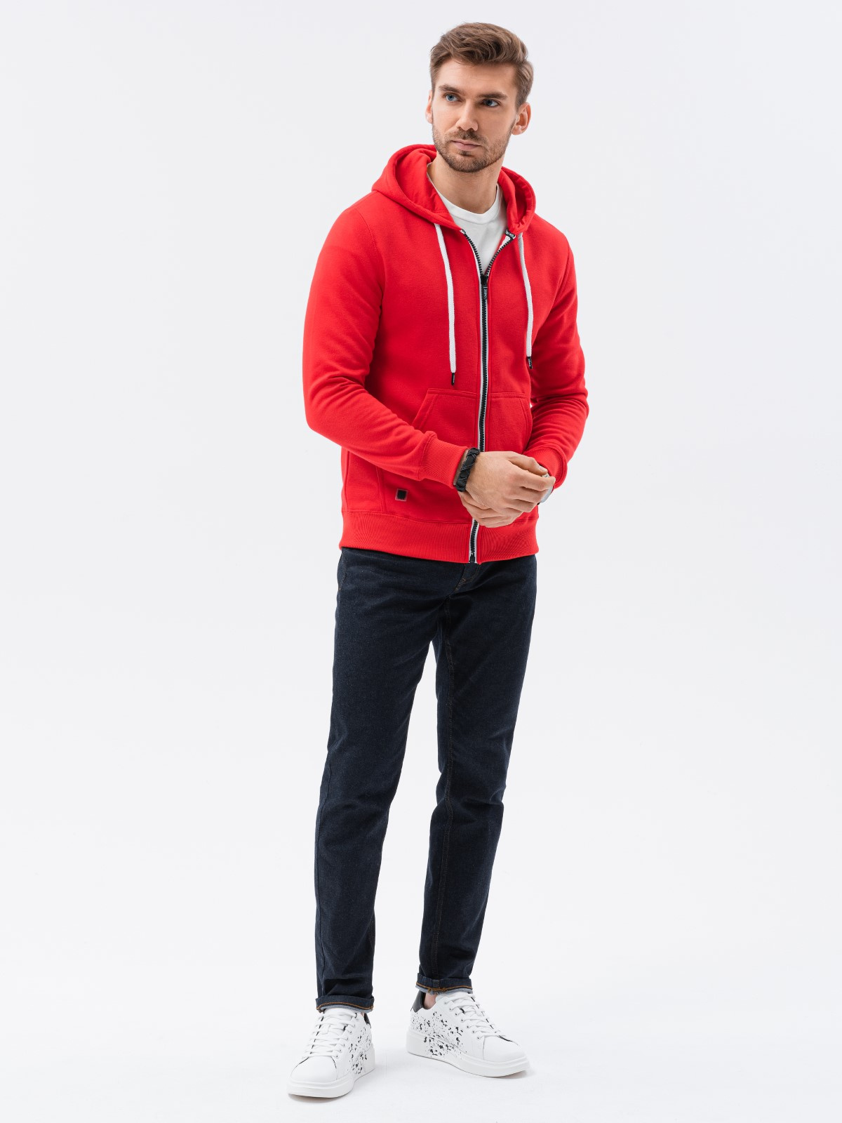 Ombre Men's zip-up sweatshirt