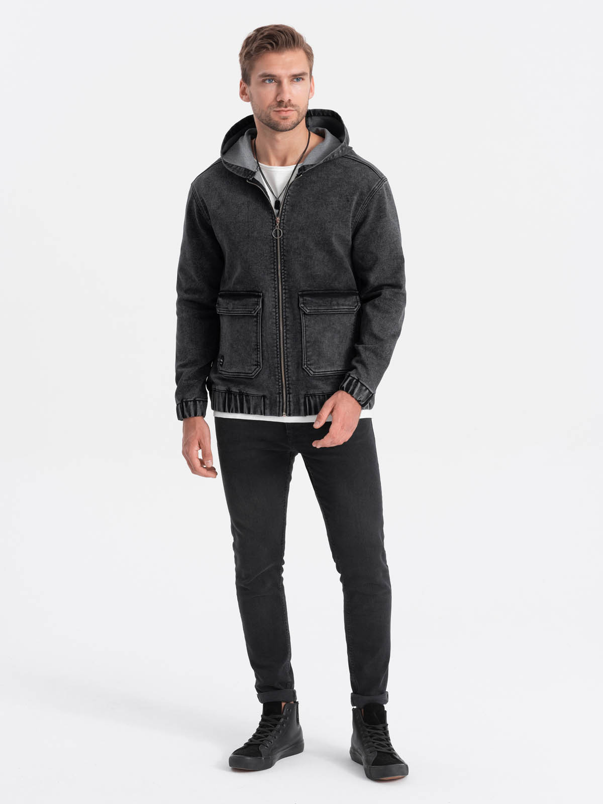 Geaca barbati, Ombre