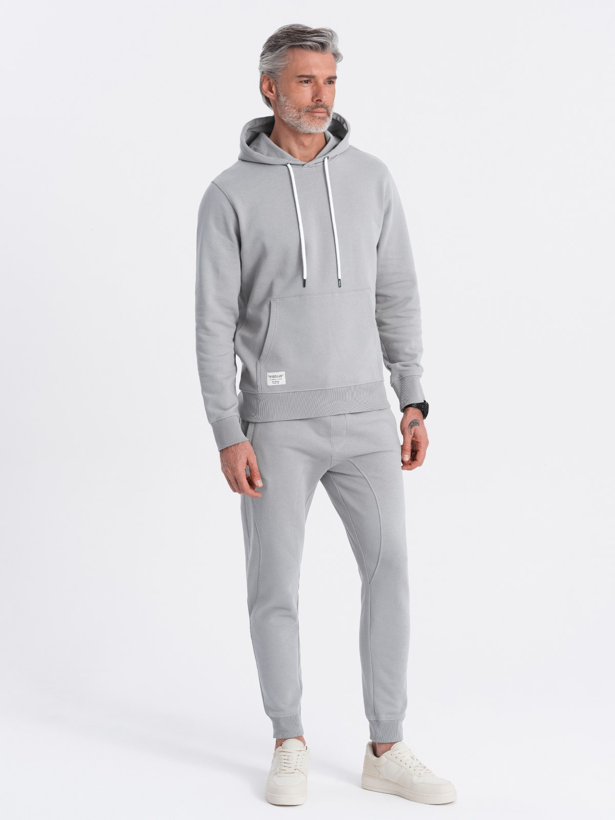 Ombre Men's tracksuit set kangaroo sweatshirt + jogger pants