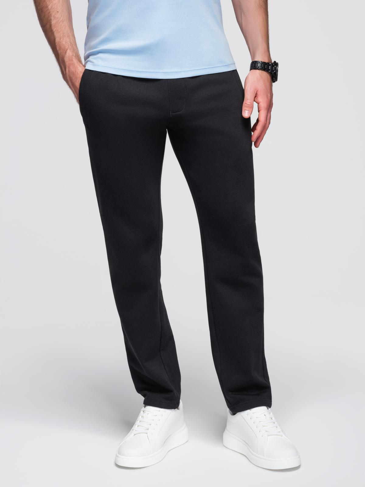 Ombre Men&#039;s sweatpants with unlined leg - black