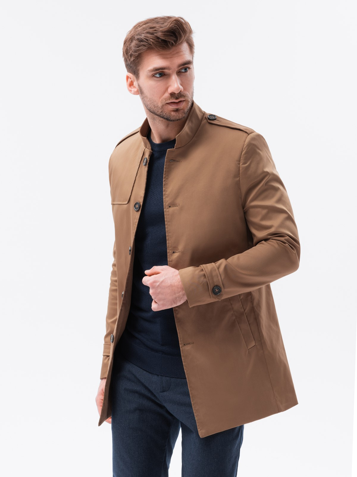 Palton barbati, Ombre